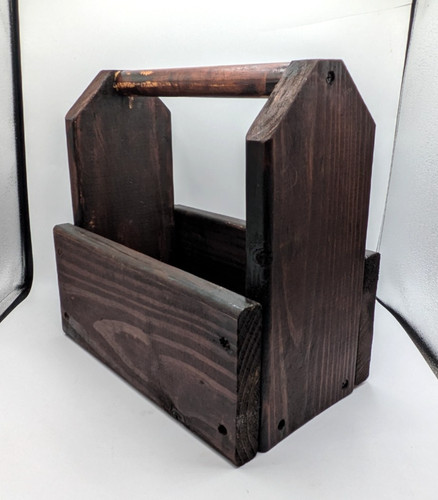 Solid wood tool box - box, portable