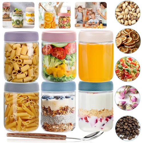 Pack glass oats containers - pack,