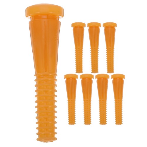 8pcs durable rubber plucking - durable,