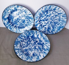 Set Of 3 Enamelware Soup/salad