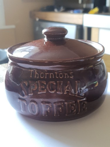 Thorntons vintage toffee jar - toffee,