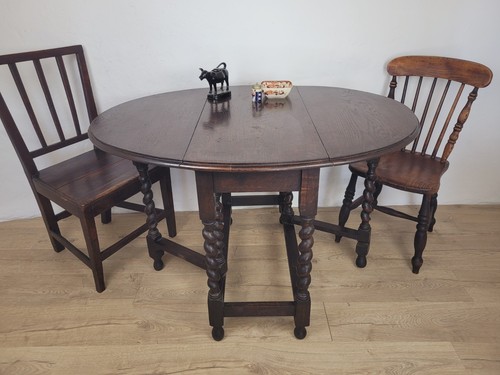 Vintage drop leaf - leaf, table