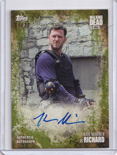 2017 topps walking dead - topps,