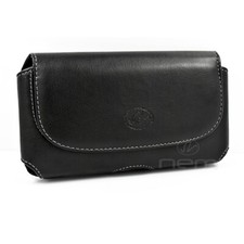 Wider Horizontal Leather Pouch