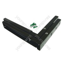 Tesco Universal Microwave Wall Bracket Extendable Arms Black