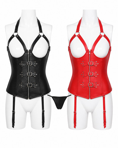 Women sexy leather open - women,
