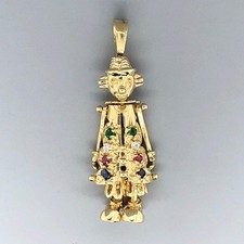 9ct Yellow Gold Cubic Zirconia