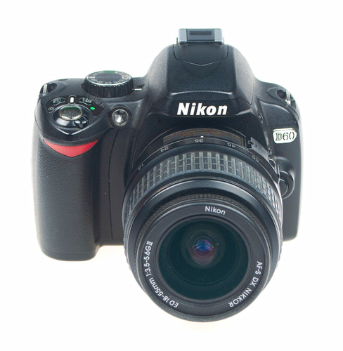 Nikon d60 2mp black - black, digital