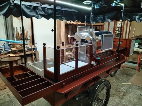 Fully mobile coffee bike trike - fully,