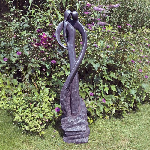 Loving kiss modern poly resin - modern,
