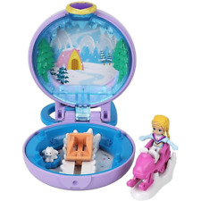Polly Pocket Winter Tiny Compact With Doll & Accessories New Kids Childrens Toy