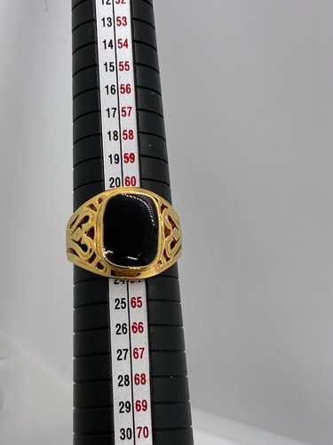 Vintage mens signet ring gold - vintage,
