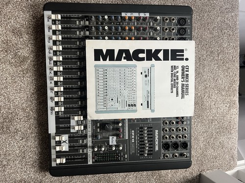 Mackie cfx12 mkii channel - mackie, 12-channel