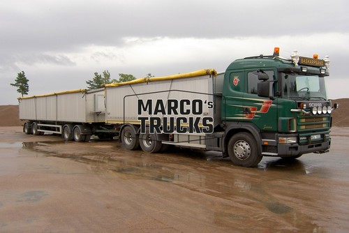 Truck photo scania - 144g, tipper