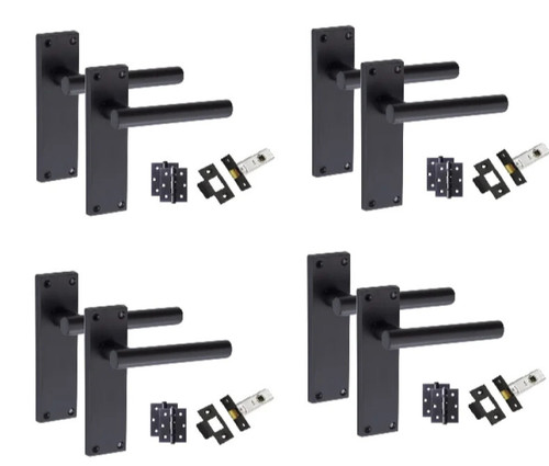 Sets door handles bar - 4, t-bar