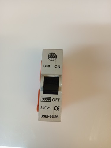 Wylex 40a type push - b, push/plug-in