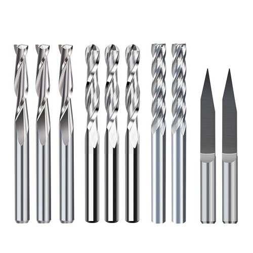 10pcs cnc engraving bit set - 10pcs,
