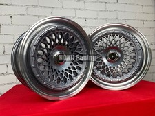 4X 18" 5X120 Rotiform LHR-M style dish wheels GREY for BMW E36 E46 E90 F30