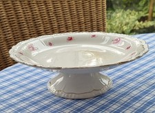 John Maddock & Sons Vintage Royal Vitreous China Cake Stand/Plate