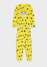 NEW Kids Spongebob Squarepants Long Sleeve Cotton Pyjamas Ages 2-10 Years.