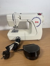 Janome Jem Sewing Machine 639 Compact Portable Electric + Pedal & Cover Working
