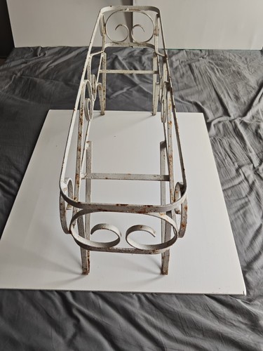 Vintage wrought iron planter - vintage,