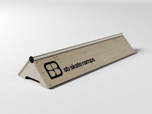 Skate ramps grind rail - ramps, |