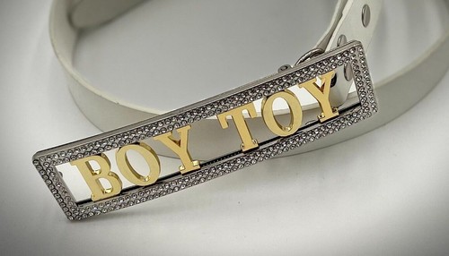 Boy toy belt buckle with - boy,