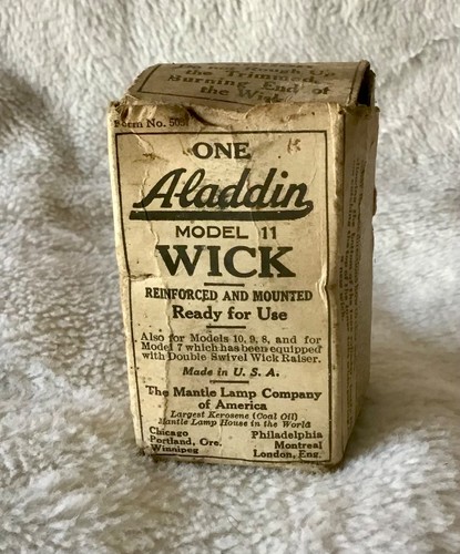 Vintage aladdin model - model, wick