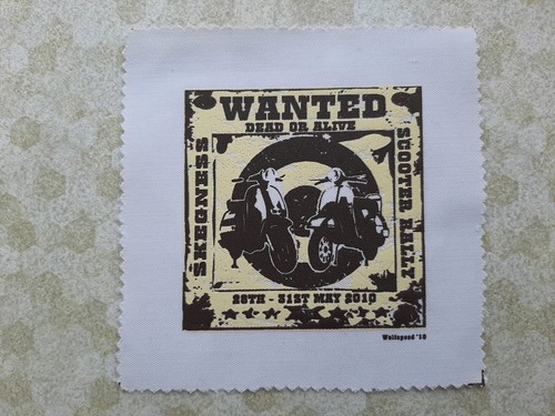 Rally patch skegness scooter - patch,