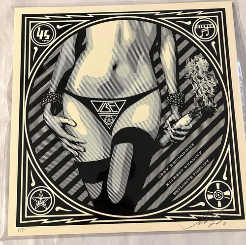 Shepard fairey signed party - fairey,