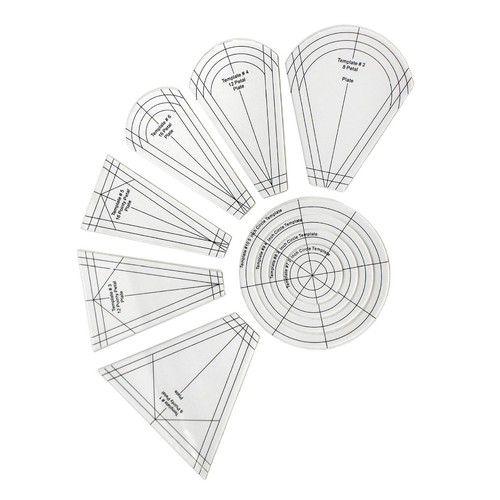 10pcs regular dresden plate - 10pcs,