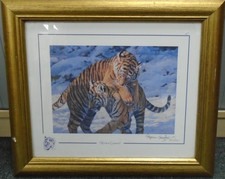FRAMED PRINT " Winter Games "