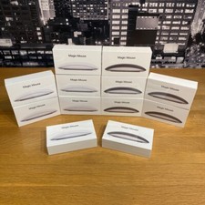 Apple Magic Mouse White Black MultiTouch Surface Latest Model Original