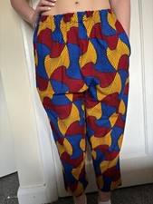 African Unisex Trousers Wax