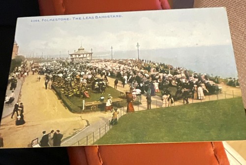 Folkestone the leas bandstand - the,