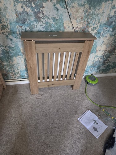 White oak radiator cover - oak,