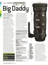 Sigma - Lens 120-300mm Zoom