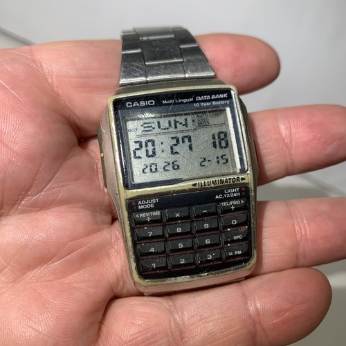 Casio dbc databank watch - databank,