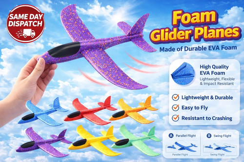 Large strong foam - glider, stunt