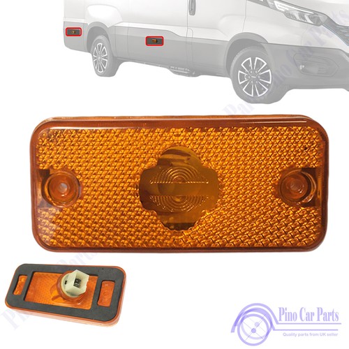 Yellow side marker light - yellow,