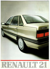 Renault 21 UK Sales Brochure