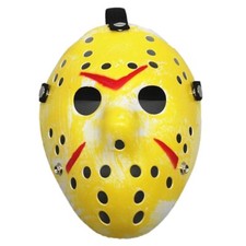 Yellow Jason Hockey Mask
