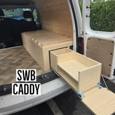 SWB Caddy bed, Bespoke Pull