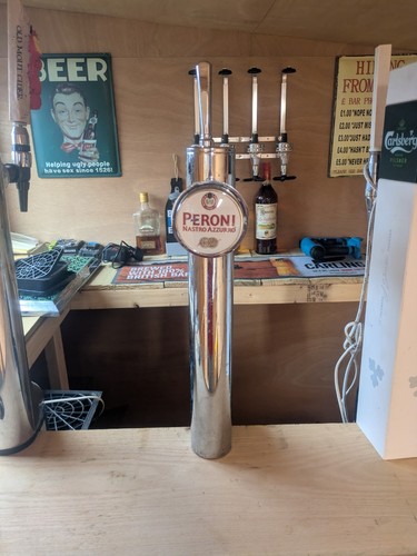 Peroni beer pump full bar - beer,