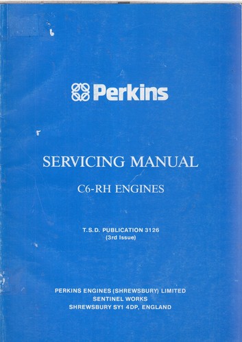 Perkins series diesel - c6-rh,