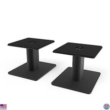 Kanto SP6HD 6" Black Desktop Speaker Stands for Medium/Large Speakers - Pair