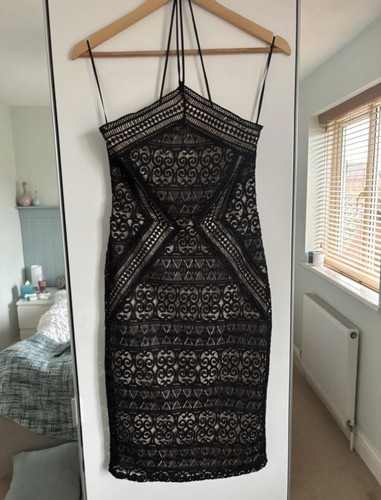 Lipsy london black - london, lace