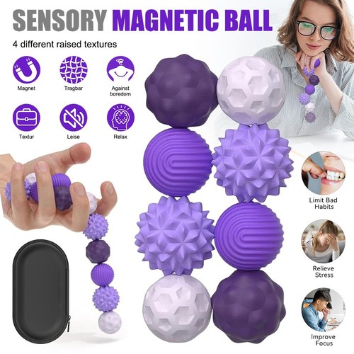 Sensory fidget balls 8pcs - balls,