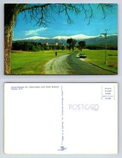 Snow-Capped Mt. Washington and Hotel Bretton Woods New Hampshire Postcard